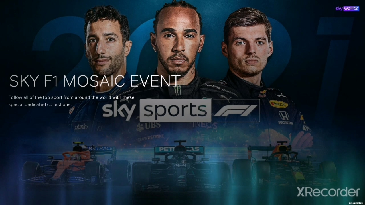 Sky Worlds F1 Mosaic event experience