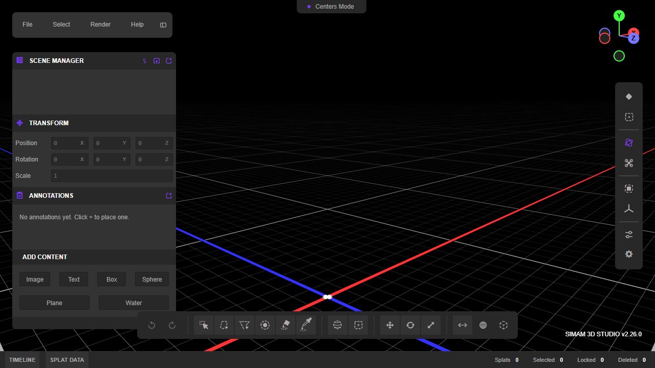 Simam 3D Studio live product screenshot
